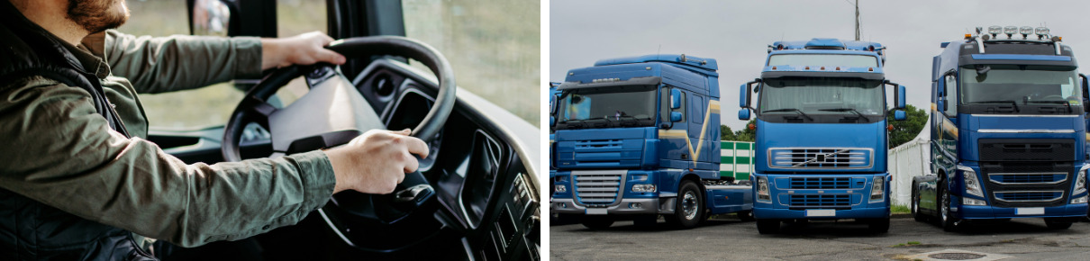 Autista e camion ADR